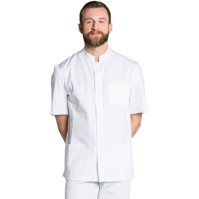 Dyneke Tunique médicale blanche - Homme - Publicité Dyneke Tunique médicale blanche - Homme - Publicité