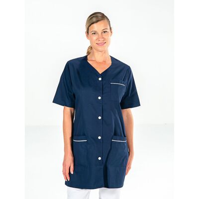 SNV Blouse médicale manches courtes Helene Bleu Marine - Publicité SNV Blouse médicale manches courtes Helene Bleu Marine - Publicité