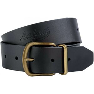 Adolphe Lafont Ceinture en cuir noir yuma