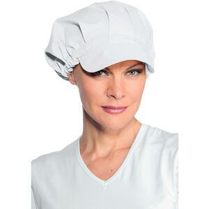 ISACCO Casquette blanche de cuisine femme