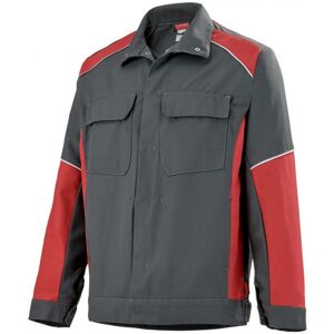 Adolphe Lafont Blouson de travail charbon et rouge kelvin