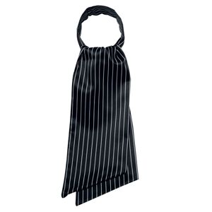 ISACCO Foulard Ascot Reg Noir