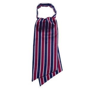 ISACCO Foulard Ascot Reg  Bordeaux