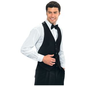 ISACCO Gilet Chef de Rang Bolero Noir