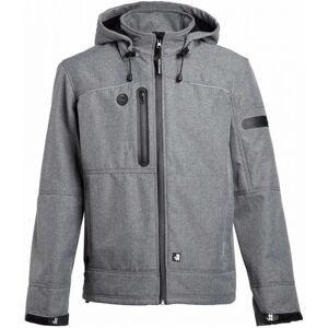 NORTH WAYS Veste de travail softshell respirante gris chiné Flores North Ways