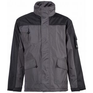 NORTH WAYS Parka de travail imperméable Oxford gris/noir North ways