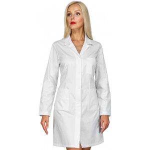 ISACCO Blouse blanche sans elastique pour infirmiere Singapour a manche longue