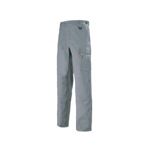 Adolphe Lafont Pantalon de travail avec ceinture reglagble couleur gris