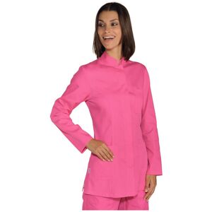 ISACCO Tunique Femme Col Mao Portofino Fuchsia