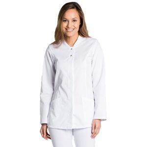 DYNEKE Blouse Pharmacienne Blanche Manches Longues