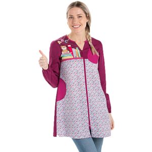 DYNEKE Blouse de crèche manches longues à motifs Enfantins