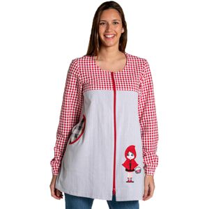 DYNEKE Blouse de maitresse d'école manches longues 