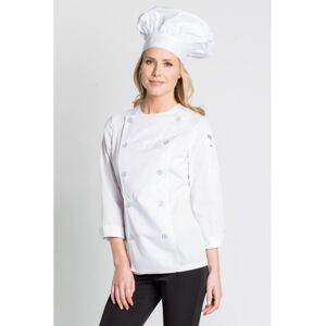 DYNEKE Veste blanche de cuisine Dolce design