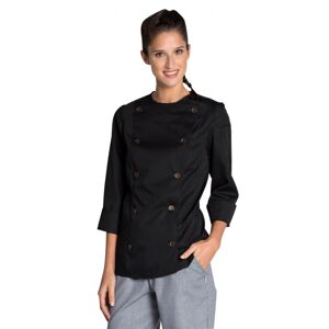 DYNEKE Veste noire de cuisine Dolce design