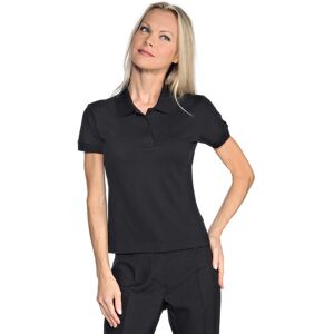 ISACCO Polo Femme Stretch Noir