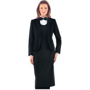 ISACCO Veste Spencer Femme Sommelier Noir