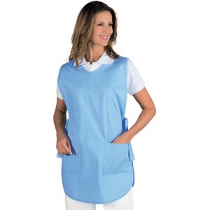 ISACCO Tablier Medicale Poncho Bleu