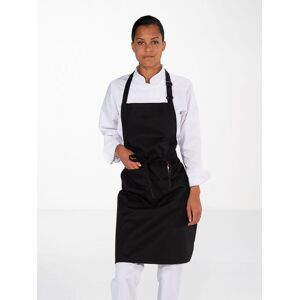 Mylookpro Tablier bavette Sommelier mixte Noir ANDREA