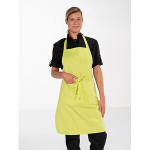 Mylookpro Tablier bavette de service Mixte Vert pistache ANDREA