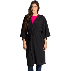 DYNEKE Peignoir Kimono de coiffeur noir