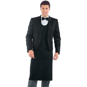 ISACCO Veste noire de sommelier pour homme