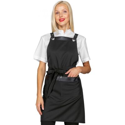 Isacco Tablier Milford avec poche centrale 100% polyester - Publicité Isacco Tablier Milford avec poche centrale 100% polyester - Publicité