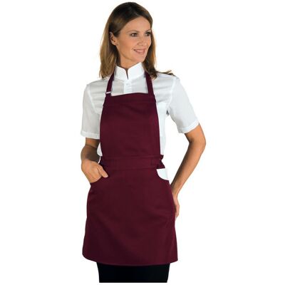 Isacco Tablier pour femme Ischia Bordeaux - Publicité Isacco Tablier pour femme Ischia Bordeaux - Publicité