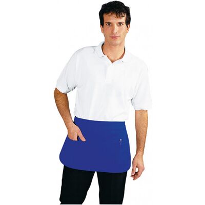 Isacco Tablier de taille style Pub Bleu Cyan - Publicité Isacco Tablier de taille style Pub Bleu Cyan - Publicité