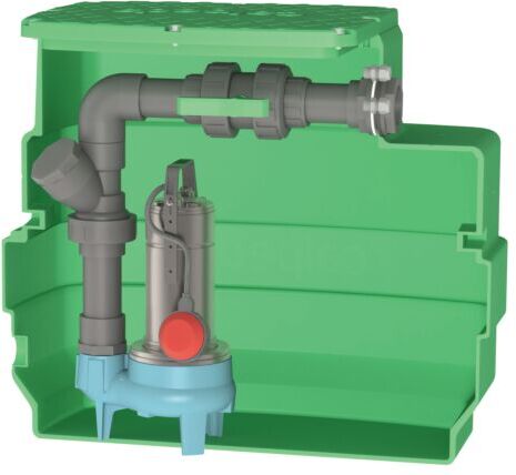CALPEDA Station Pompe Relevage CAL230-GQSM Eaux chargées CALPEDA Station Pompe Relevage CAL230-GQSM Eaux chargées