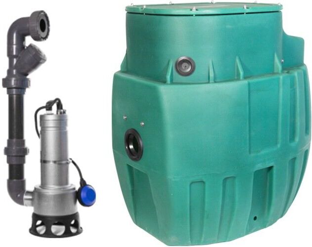 SANIREL Station Relevage 420L Evolutive en Double Pompe SANIREL Station Relevage 420L Evolutive en Double Pompe