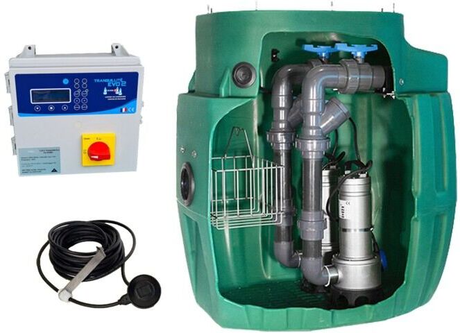 SANIREL Station Relevage SR420-EVO Double Pompe Vortex SANIREL Station Relevage SR420-EVO Double Pompe Vortex