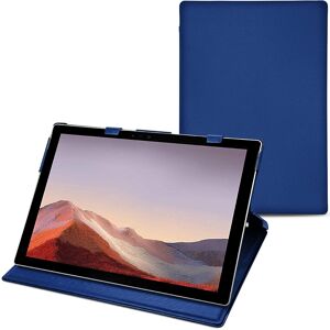 Noreve Housse cuir Microsoft Surface Pro 7 Évolution Bleu Ocean PU