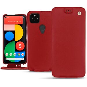 Noreve Housse cuir Google Pixel 5 Perpetuelle Rouge