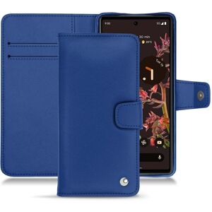 Noreve Housse cuir Google Pixel 6 Perpetuelle Bleu ocean