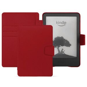 Noreve Housse cuir Amazon Kindle (2022) Évolution Rouge PU