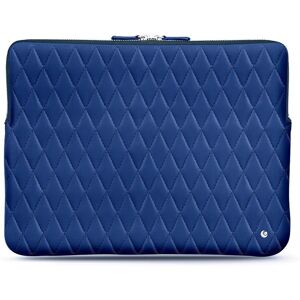 Noreve Housse cuir pour Macbook Pro 15' Perpetuelle Couture Bleu ocean - Couture