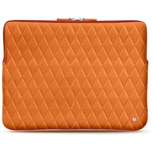 Noreve Housse cuir pour Macbook Pro 15' Perpetuelle Couture Orange - Couture