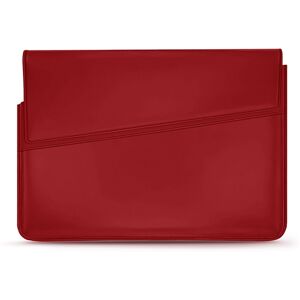 Noreve Housse cuir pour ordinateur portable 15' Évolution Rouge PU