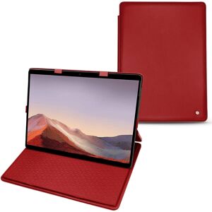 Noreve Housse cuir Microsoft Surface Pro X Perpétuelle Rouge