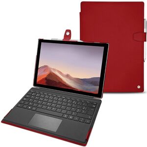 Noreve Housse cuir Microsoft Surface Pro 7 Perpétuelle Rouge