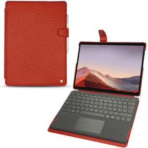 Noreve Housse cuir Microsoft Surface Pro X Ambition Papaye