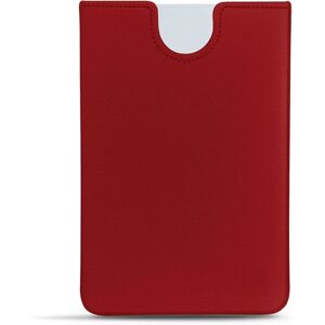 Noreve Pochette cuir Microsoft Surface Duo avec bumper Évolution Rouge PU