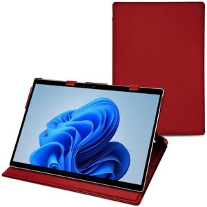 Noreve Housse cuir Microsoft Surface Pro 8 Évolution Rouge PU