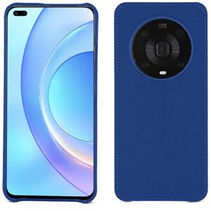 Noreve Coque cuir Honor Magic4 Pro Perpétuelle Bleu océan