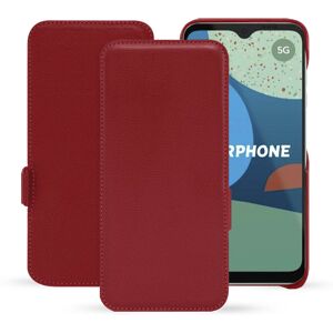 Noreve Housse cuir Fairphone 4 Évolution Rouge PU