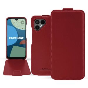 Noreve Housse cuir Fairphone 4 Évolution Rouge PU