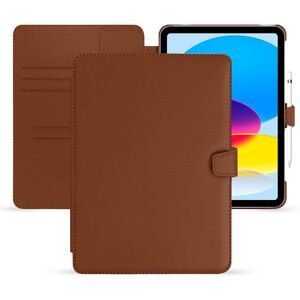 Noreve Housse cuir Apple iPad (2022) Évolution Marron PU