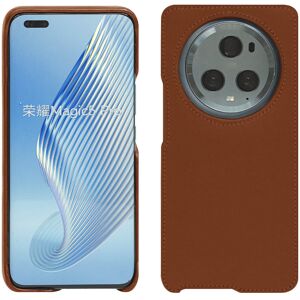 Noreve Coque cuir Honor Magic5 Pro Perpétuelle Marron