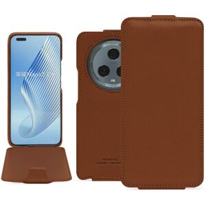 Noreve Housse cuir Honor Magic5 Pro Évolution Marron PU