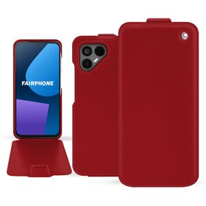 Noreve Housse cuir Fairphone 5 Perpétuelle Rouge